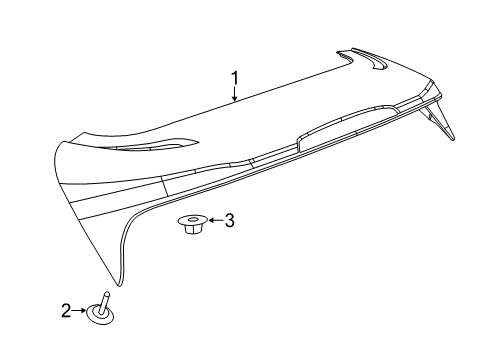 2015 Jeep Cherokee Rear Spoiler Diagram