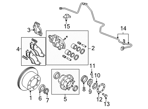 2008 Dodge Ram 1500 Rear Brakes Diagram