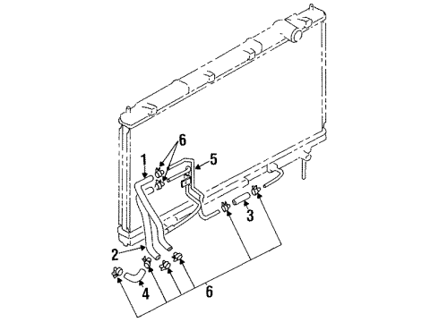 1997 Chrysler Sebring Trans Oil Cooler Diagram
