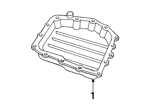 1999 Dodge Stratus Transaxle Parts Diagram