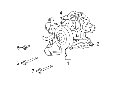 2011 Ram 1500 Water Pump Diagram
