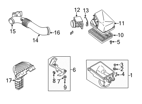 2005 Dodge Stratus Air Intake Diagram