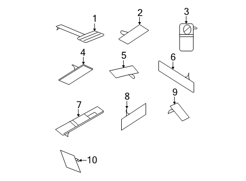 2008 Dodge Avenger Information Labels Diagram