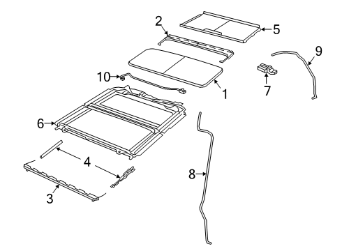 2022 Ram 3500 Sunroof Diagram