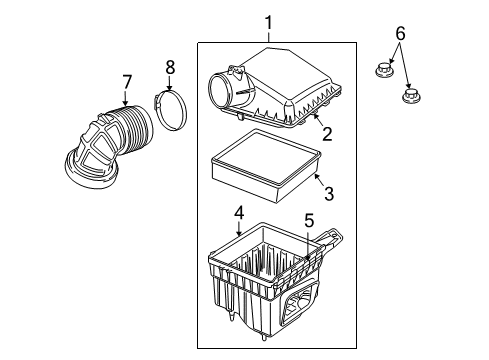 2010 Dodge Ram 2500 Air Intake Diagram