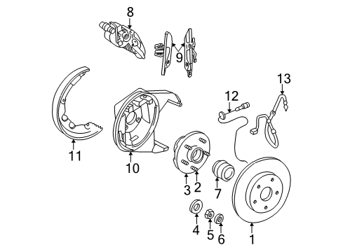 2000 Dodge Intrepid Anti-Lock Brakes Diagram