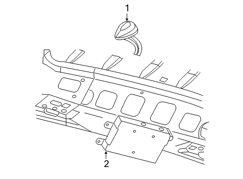 2008 Chrysler Aspen Antenna & Radio Diagram
