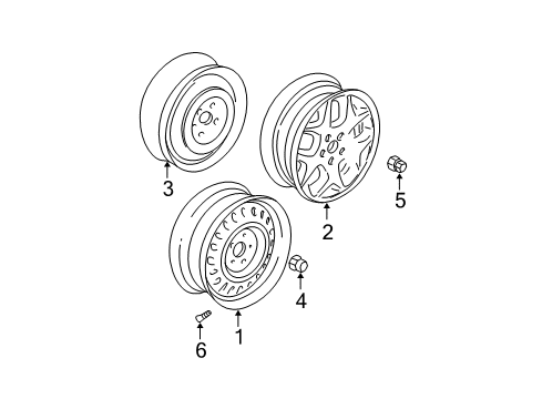 2000 Dodge Neon Wheels Diagram