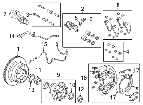 2022 Ram 2500 Anti-Lock Brakes Diagram