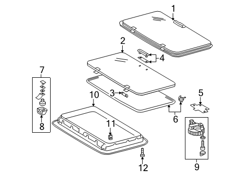 2004 Dodge Sprinter 3500 Sunroof Diagram
