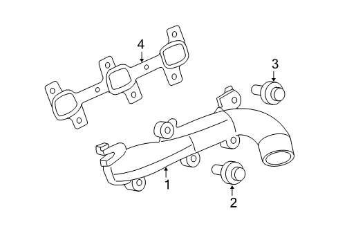 2009 Jeep Commander Exhaust Manifold Diagram