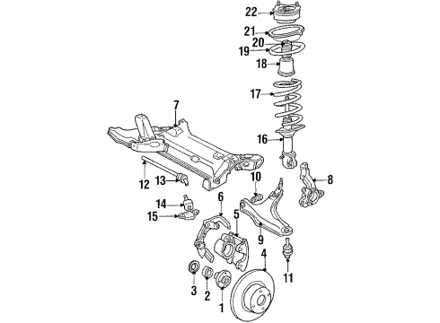 1984 Dodge Aries Front Brakes Diagram