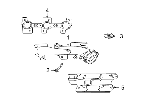 2009 Jeep Liberty Exhaust Manifold Diagram