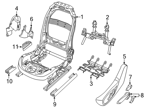 2015 Jeep Cherokee Tracks & Components Diagram