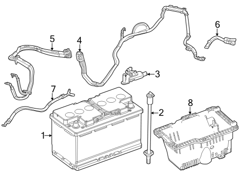 2024 Jeep Grand Cherokee L Battery Diagram