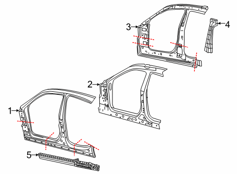 2022 Dodge Charger Aperture Panel Diagram