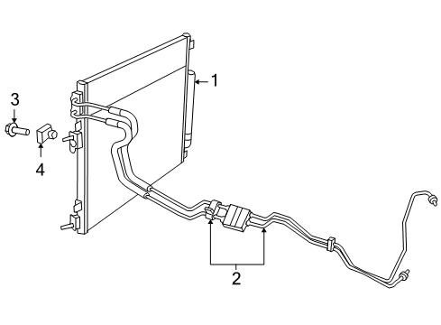 2013 Dodge Challenger Trans Oil Cooler Diagram