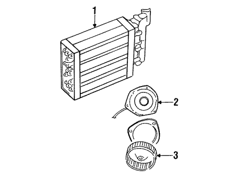 1988 Dodge Daytona Air Conditioner Diagram