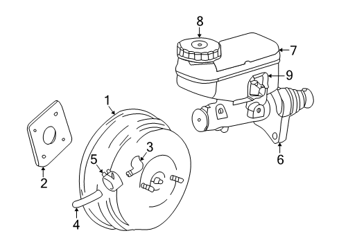 2006 Dodge Stratus Dash Panel Components Diagram