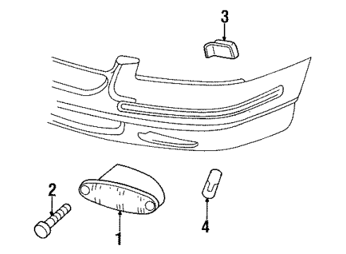 1999 Dodge Stratus Bulbs Diagram