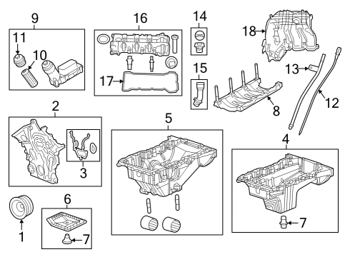 2025 Jeep Grand Cherokee Engine Parts Diagram