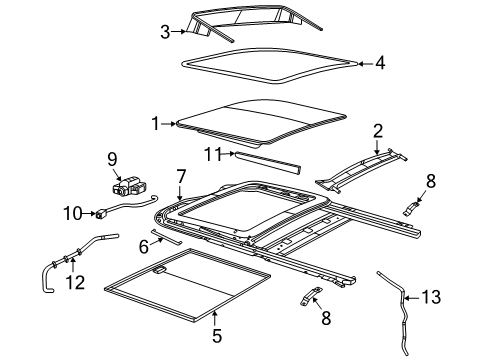 2017 Dodge Durango Sunroof Diagram