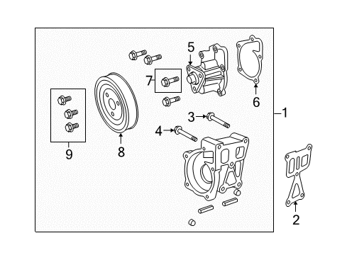 2010 Dodge Journey Water Pump Diagram