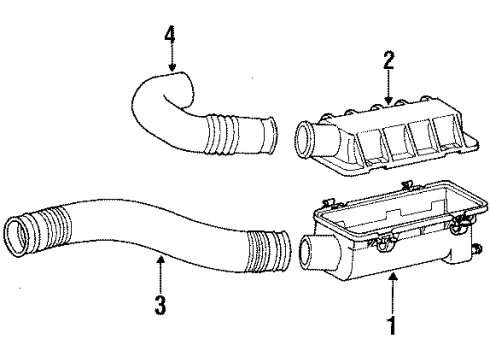 1989 Dodge Caravan Air Intake Diagram