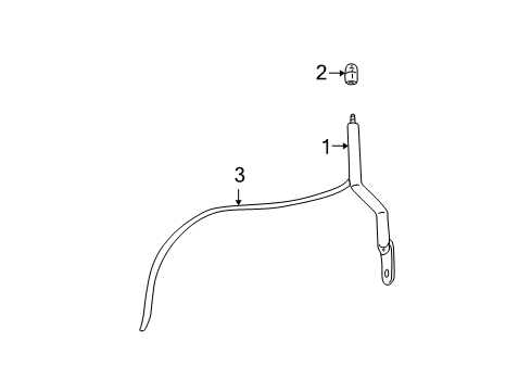 2003 Chrysler Sebring Antenna & Radio Diagram