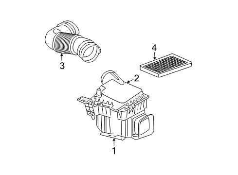 2005 Dodge Durango Air Intake Diagram