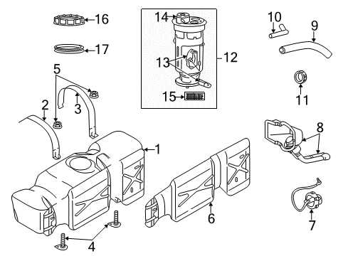 2004 Dodge Ram 1500 Fuel Supply Diagram