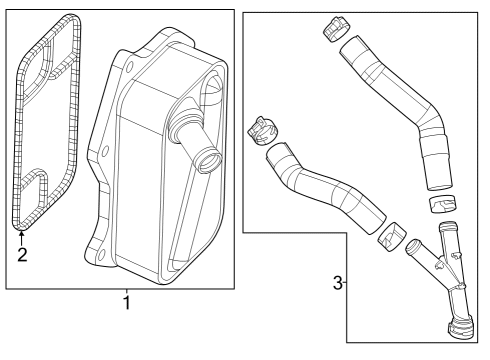 2025 Jeep Grand Cherokee Engine Oil Cooler Diagram