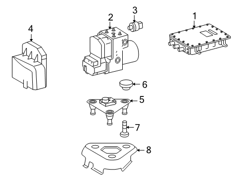 2004 Dodge Sprinter 3500 Anti-Lock Brakes Diagram