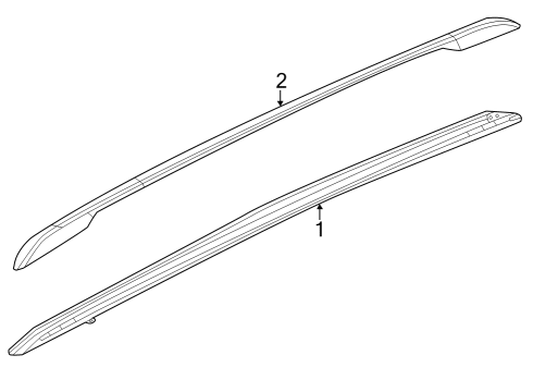 2025 Jeep Grand Cherokee Luggage Carrier Diagram