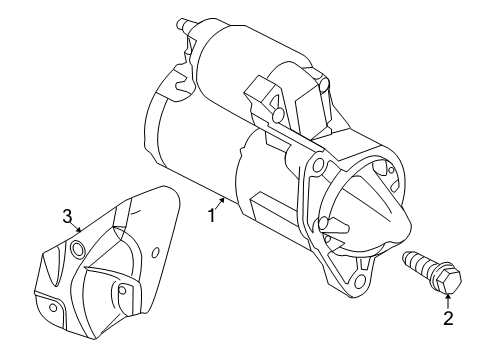 2010 Dodge Ram 2500 Starter Diagram 1 - Thumbnail
