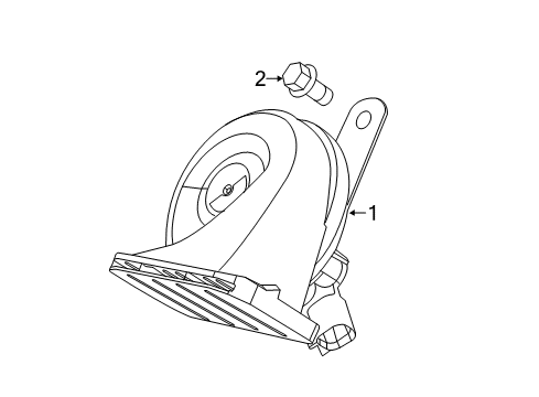 2019 Ram ProMaster 1500 Horn Diagram