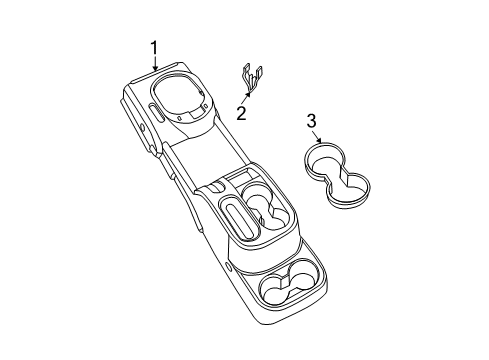 2009 Jeep Wrangler Console Diagram