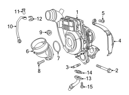 2015 Jeep Grand Cherokee Turbocharger Diagram
