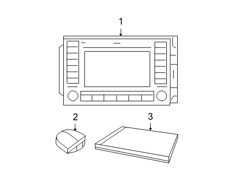 2011 Ram 1500 Navigation System Diagram