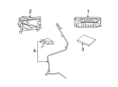 2008 Chrysler Aspen Navigation System Diagram