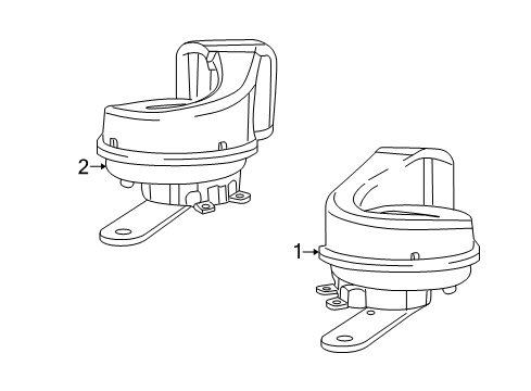 2019 Dodge Grand Caravan Horn Diagram