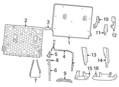 2025 Jeep Wagoneer L Third Row Seats Diagram