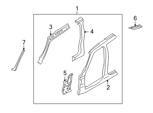 2003 Jeep Liberty Aperture Panel Diagram