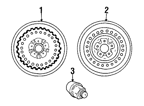2000 Dodge Grand Caravan Wheels Diagram