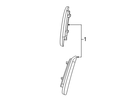 2022 Dodge Charger Side Marker Lamps Diagram