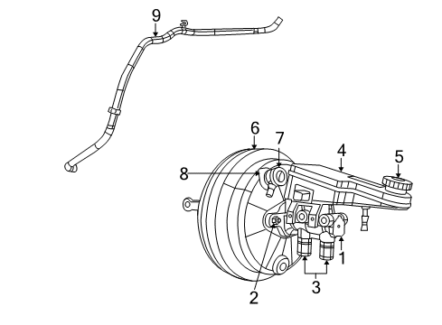 2008 Dodge Avenger Dash Panel Components Diagram