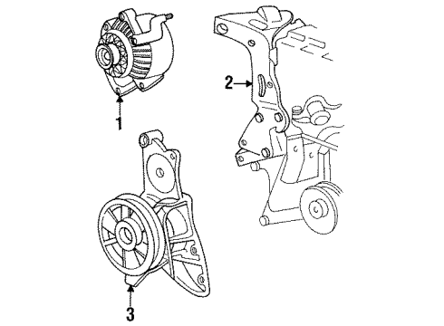 1993 Chrysler New Yorker Alternator Diagram
