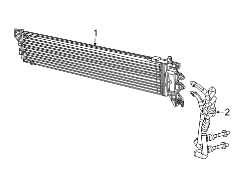 2019 Jeep Renegade Trans Oil Cooler Diagram