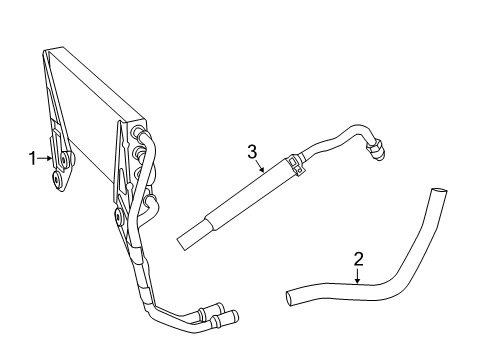 2017 Ram 3500 Power Steering Oil Cooler Diagram