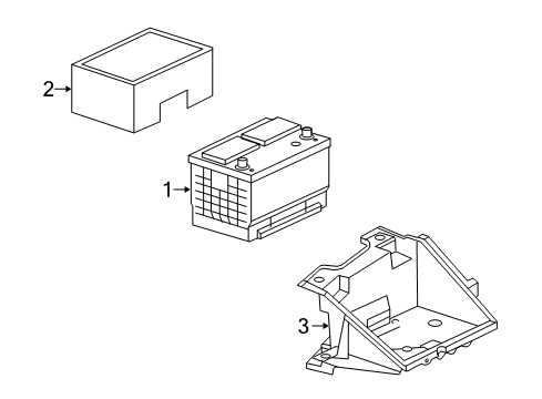 2009 Dodge Durango Battery, Hybrid Components Diagram